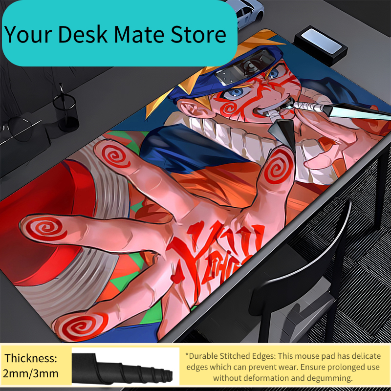 Pc Gaming Naruto - Mouse Pad Office Naruto Uzumaki Computer