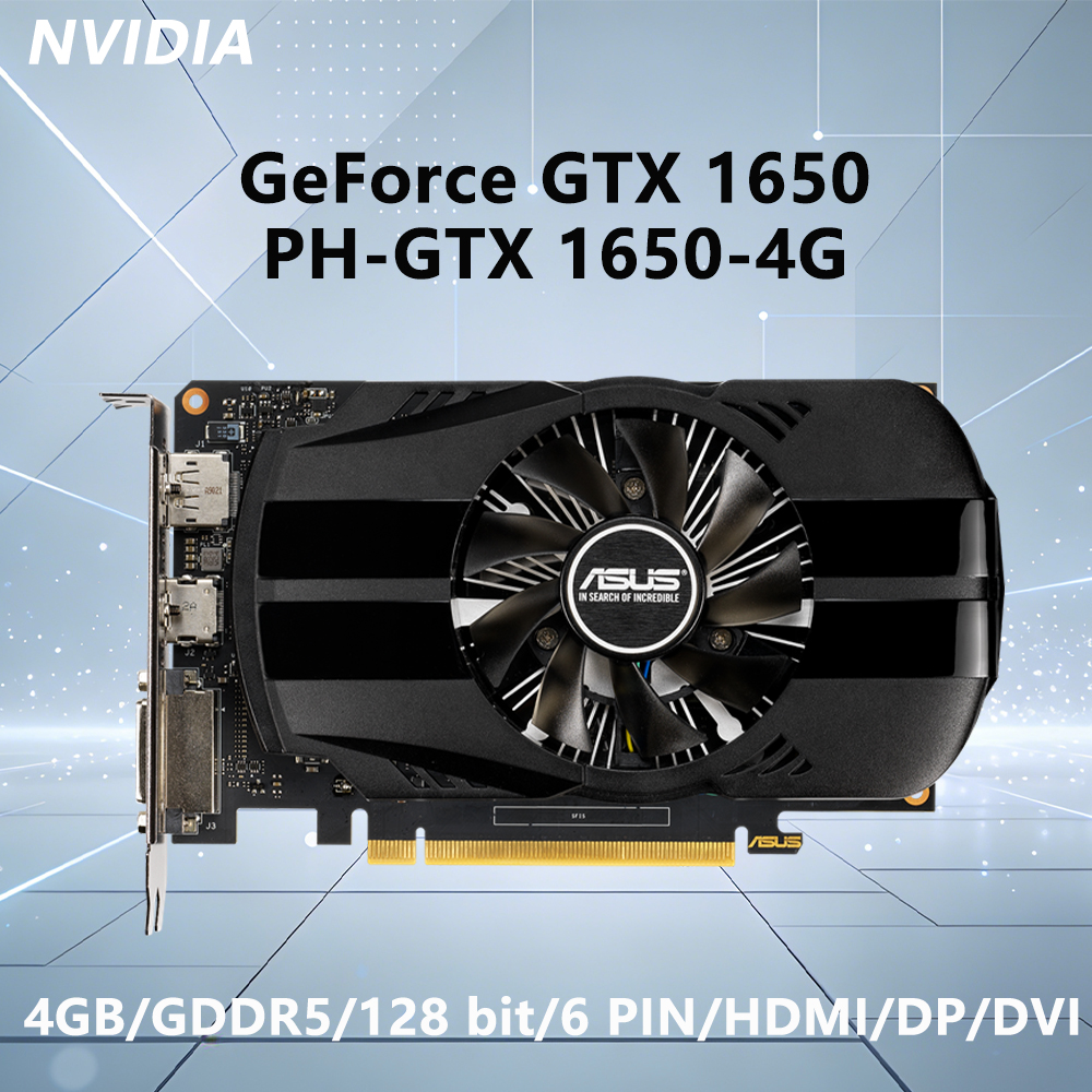 Pc Gaming Nvidia - ASUS NVIDIA GTX 1650 GPU PH