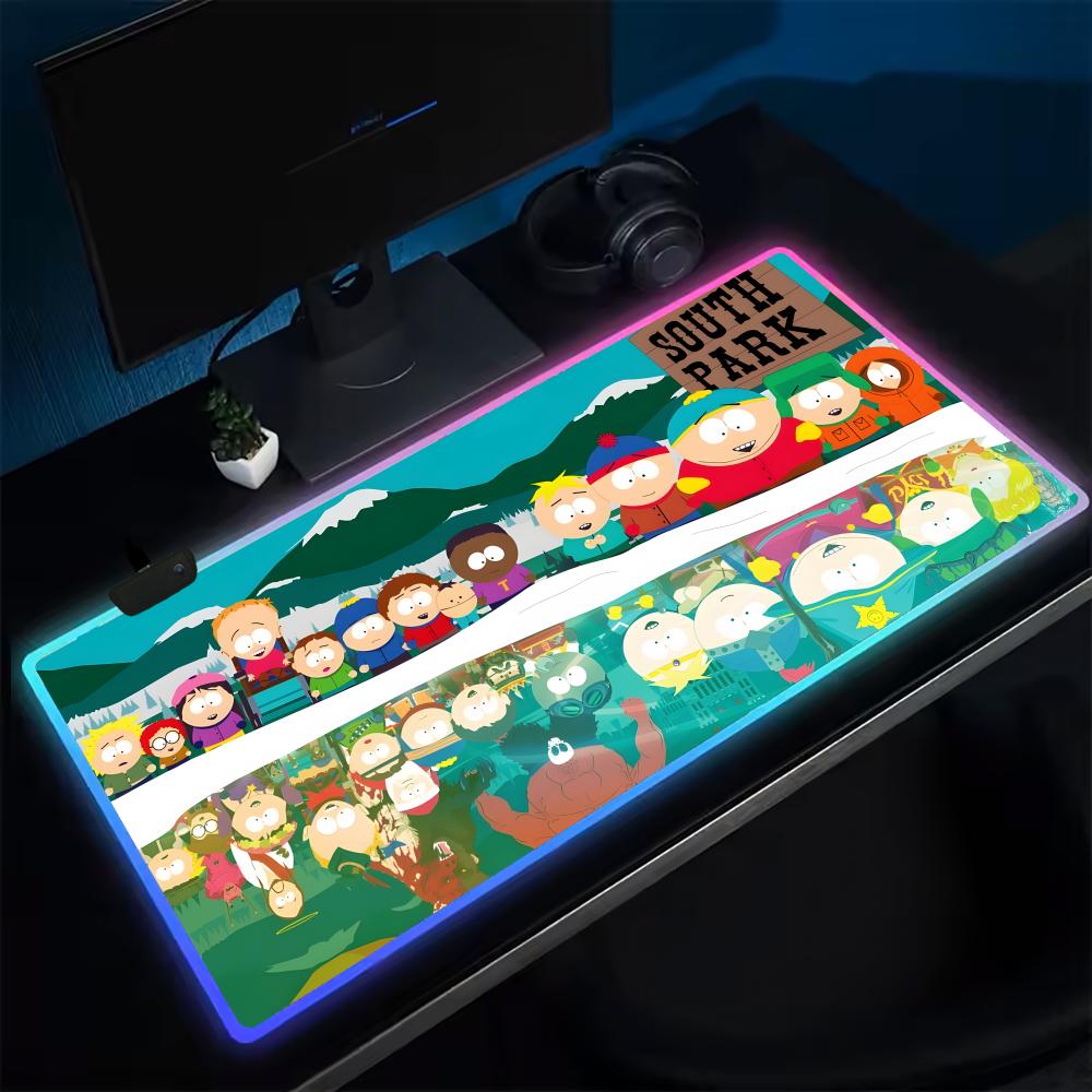 Rgb Mousepad - South Park Mouse Pad Anime Gaming
