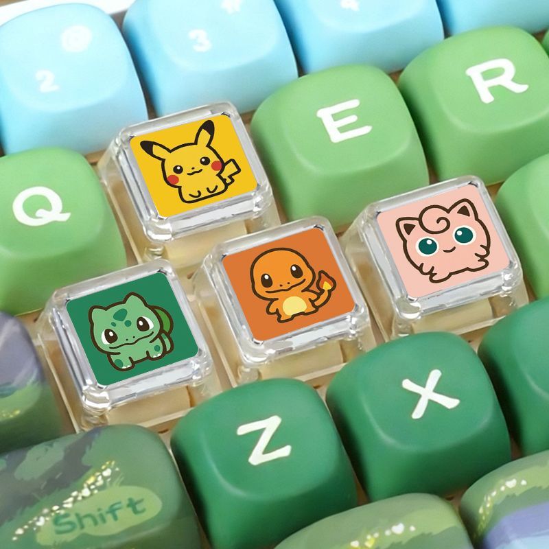 Custom Keycaps - Pokémon Cross Axle Mechanical Keyboard Key