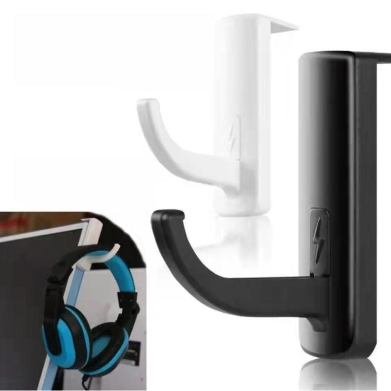 Headset Stand - Self-adhesive Headphone Hook Headset Hanger Holder