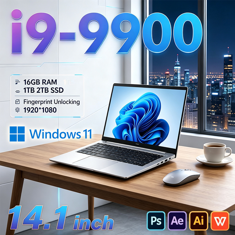 Pc Gaming Intel Core I9 - New Ultra Slim Laptop 14.1