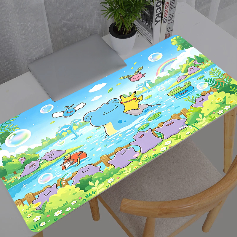 Pc Gaming Gratis - Mouse Pad Pokemon Pikachu Anime Durable