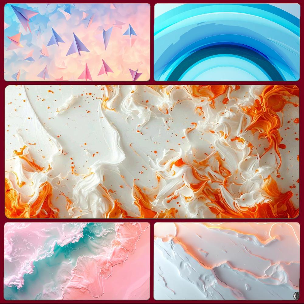 Pc Gaming Wallpaper - art striking A-Abstract Wallpaper Mouse Pad