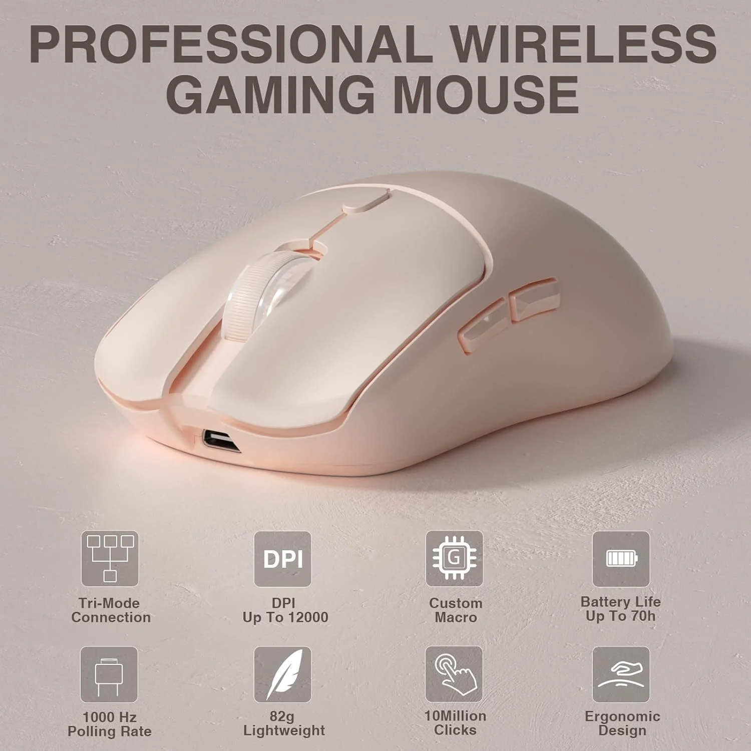 Wireless Gaming Mouse - AULA SC580X Tri-mode Wireless Gaming Mouse