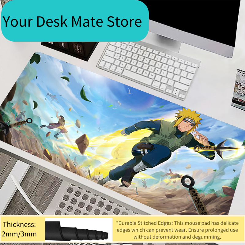 Pc Gaming Naruto - Mousepad Laptop Mouse Pad Office Accessories