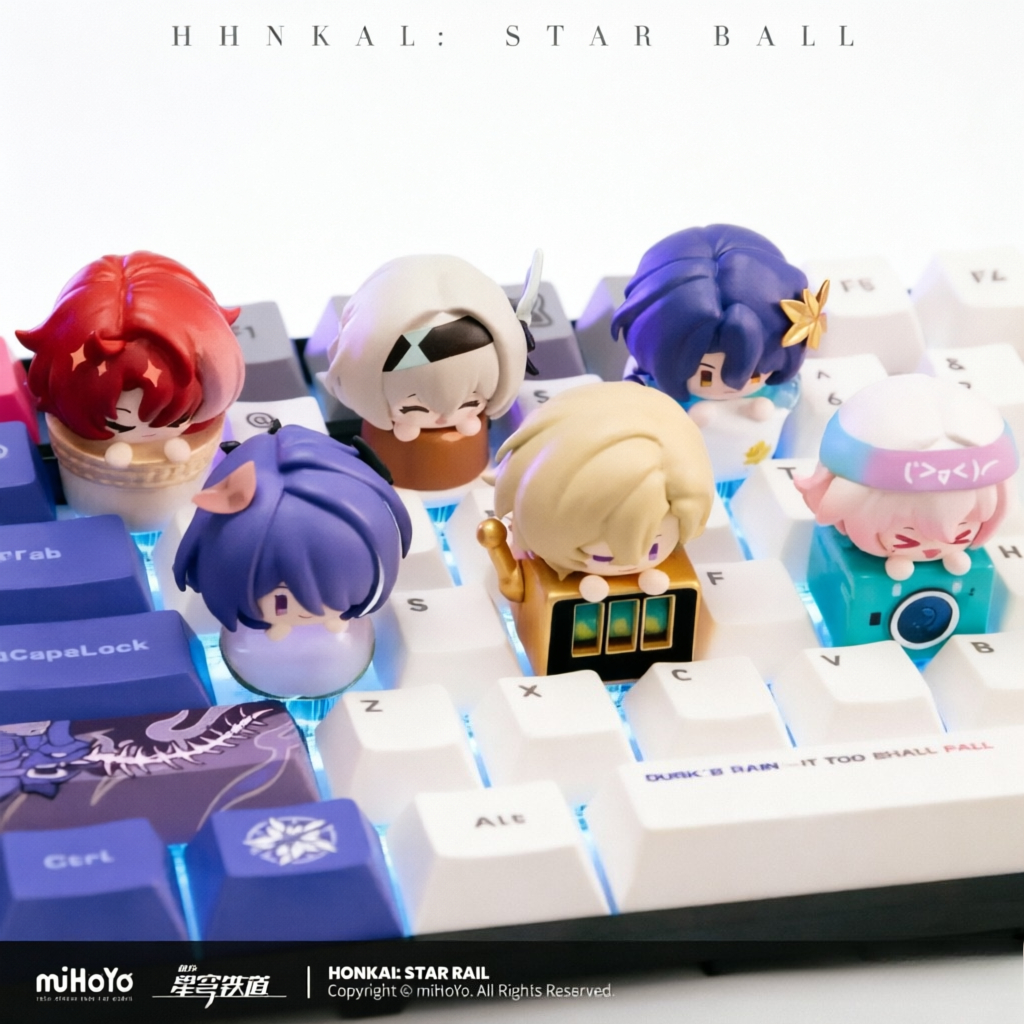 Custom Keycaps - Mihoyo Honkai Star Rail Keycap Blind