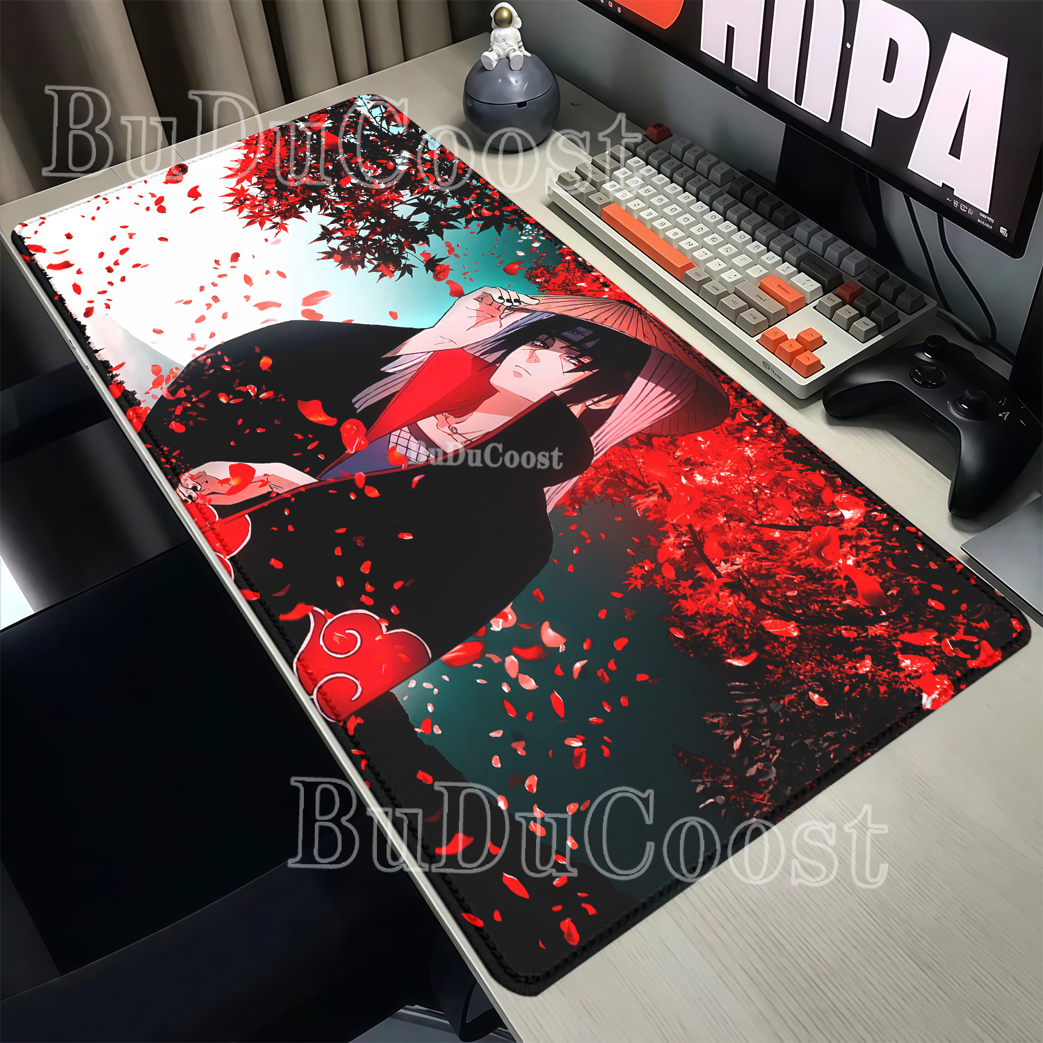 Pc Gaming Naruto - Anime Mouse Pad HD Printing Uchiha