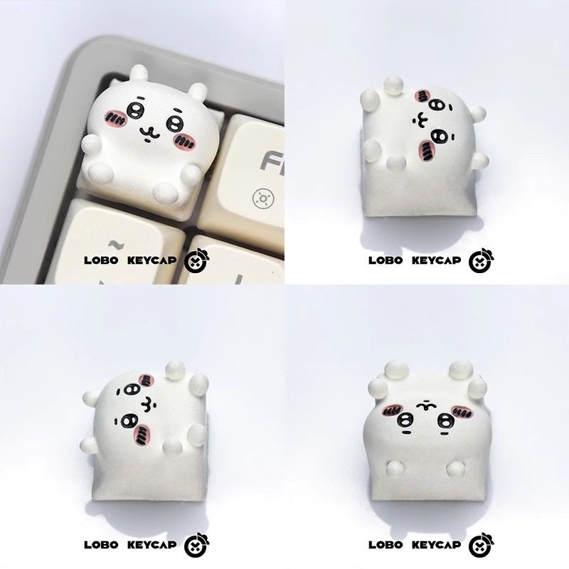Custom Keycaps - Chiikawaed Cute Anime Mechanical Keyboard Keycaps
