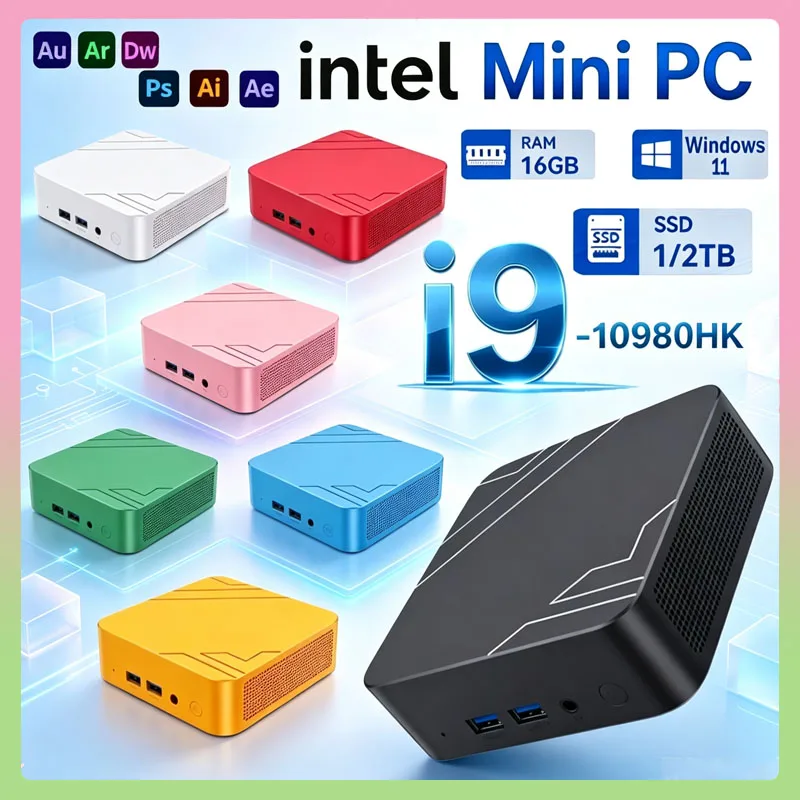 Pc Gaming Intel Core I9 - Study Pc Office Gaming Mini HD