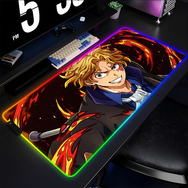 Rgb Mousepad - RGB Large Mouse pad professional eSports