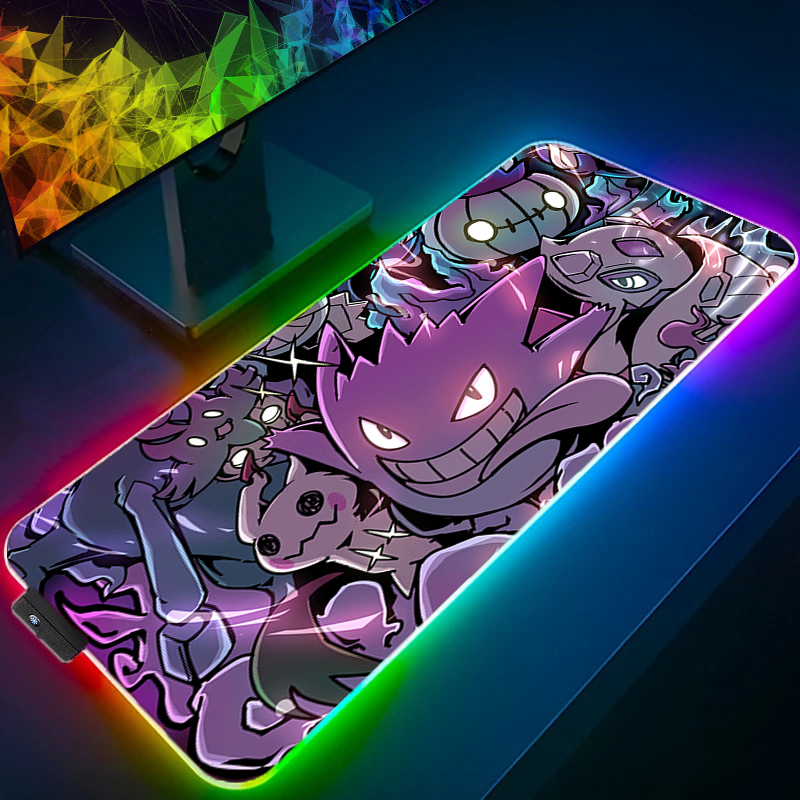 Rgb Mousepad - LED Light Mouse Pad Desk Mat