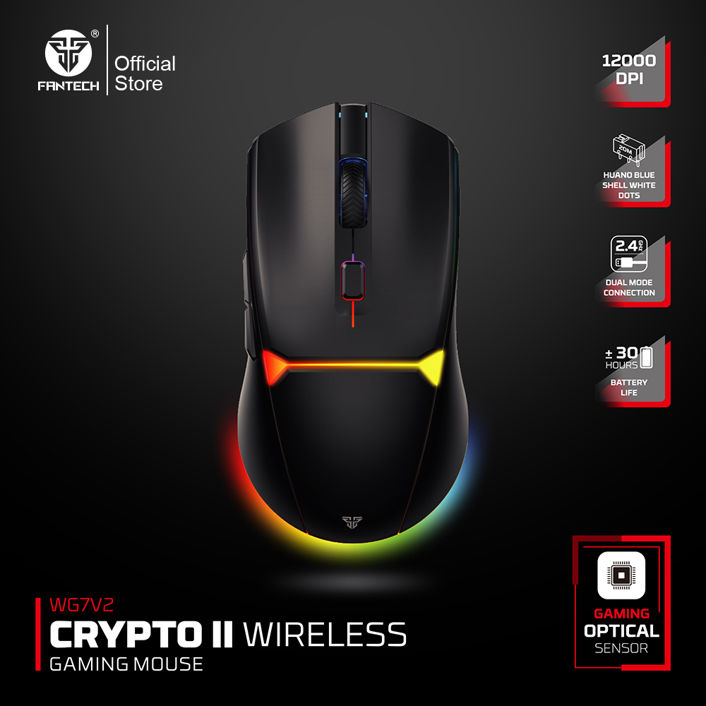 Wireless Gaming Mouse - FANTECH CRYPOT II WG7v2 Wireless Gaming