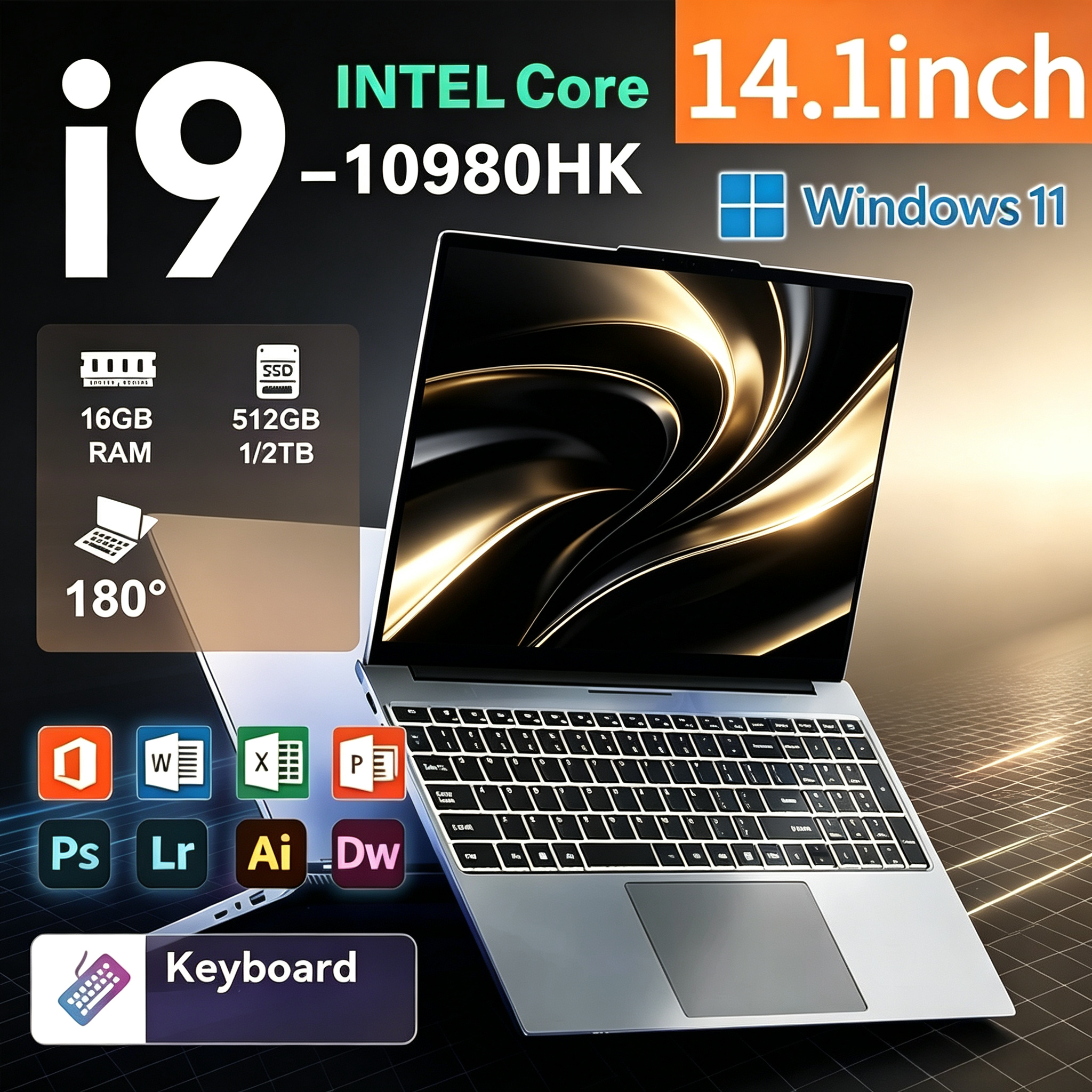 Pc Gaming Intel Core I9 - Intel Core i9 10980HK Laptop 14.1inch
