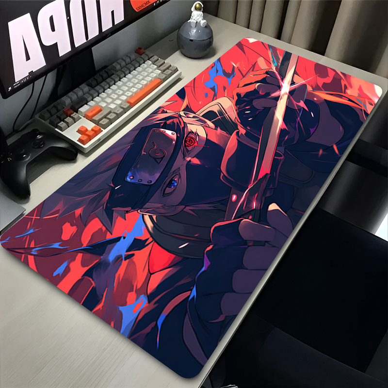 Pc Gaming Naruto - Mouse Pads Large Gamer Naruto Kakashi