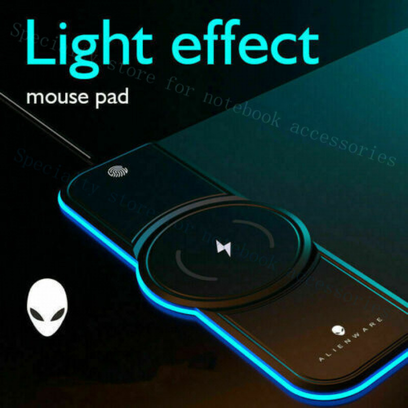 Rgb Mousepad - A+ Alienware 15W Qi Wireless Charging