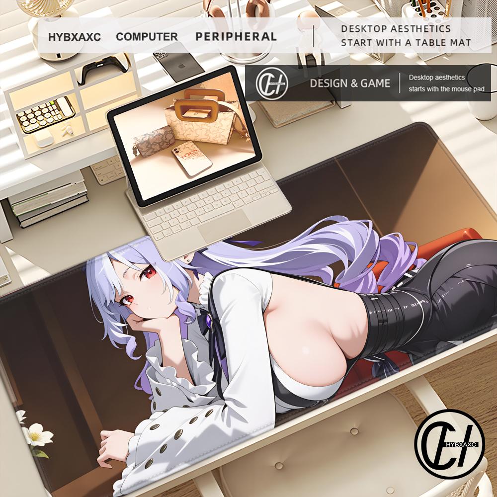 Pc Gaming Zone - HYBXAXC MousePad Laptop Anime Girl Vivian