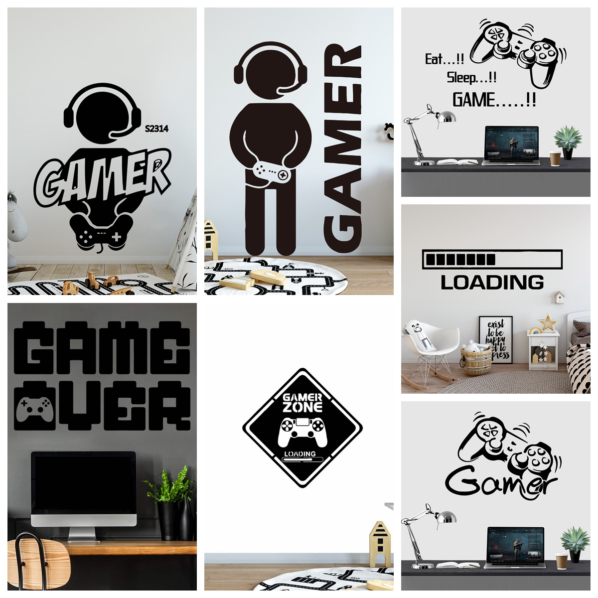 Pc Gaming Quotes - 1pc Gamer Wall Art Decal For