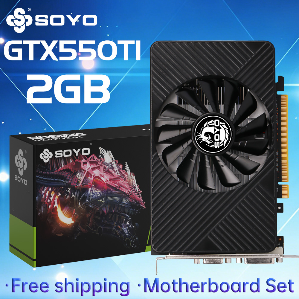 Pc Gaming Nvidia - SOYO GTX 550TI Graphics Card GDDR5