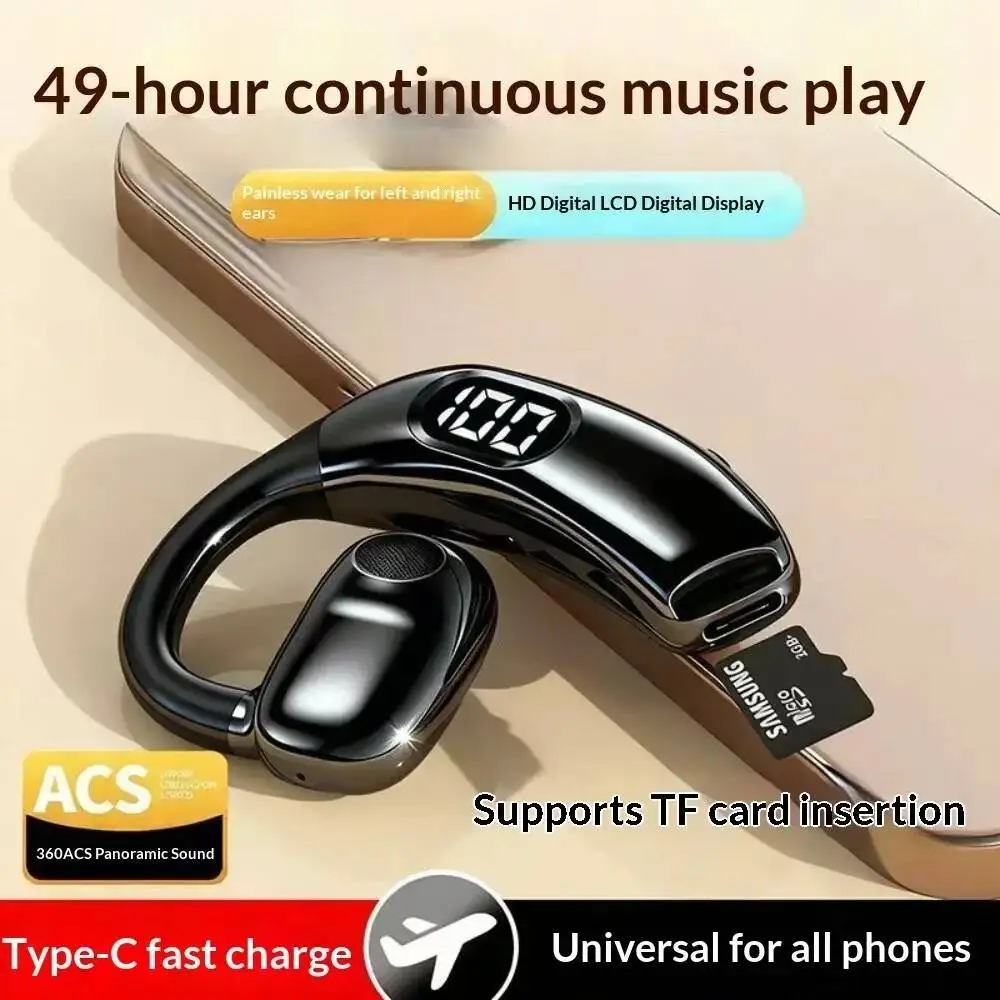 Headset Stand - Wireless Bluetooth Headphones With Microphone Earphone