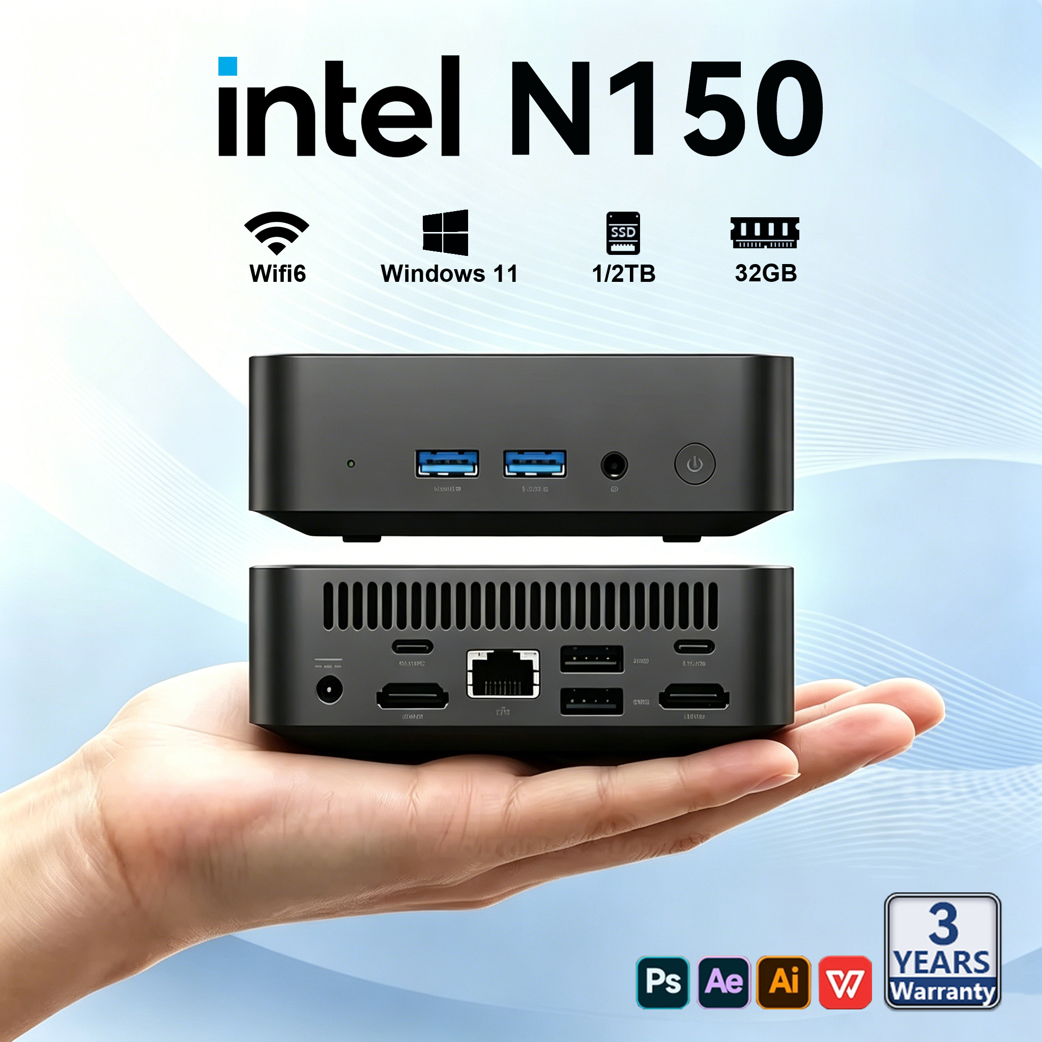 Pc Gaming Gta 6 - 2026 Intel N150 Mini PC Portable