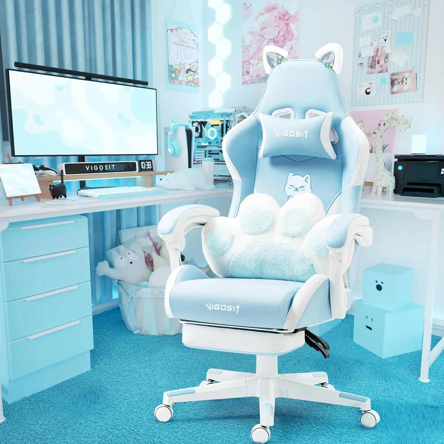 Computer Armchair Reclining PC - Pc Gaming Quotes review and price