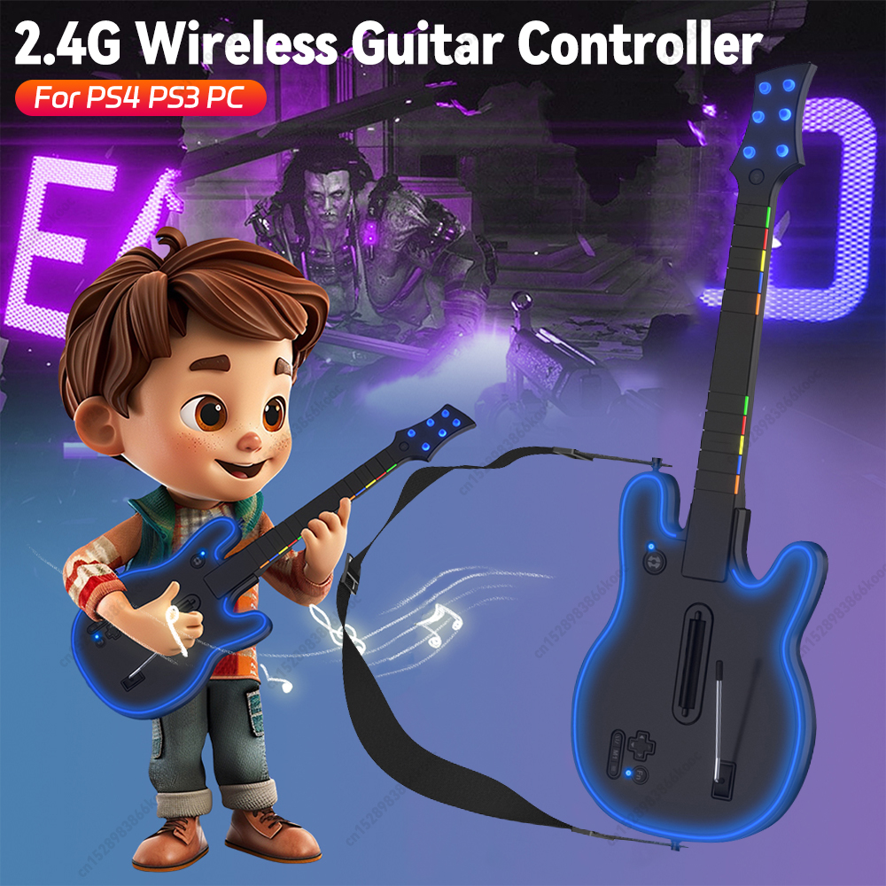 2.4G Wireless Guitar Controlle - Joystick Pc Gaming review and price