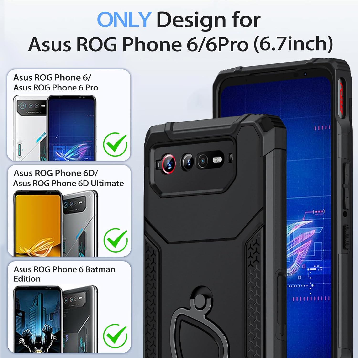 ROG Phone 5 Case Shockproof Fo - Pc Gaming Gaming review and price