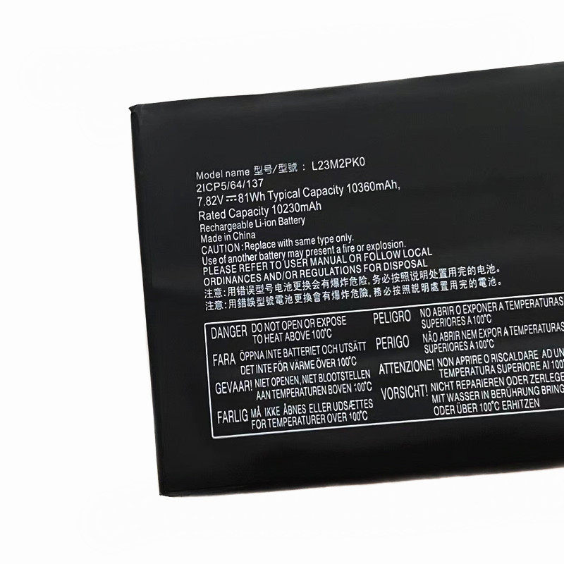 81WH Capacity L23M2PK0 Battery - Pc Gaming Legion review and price