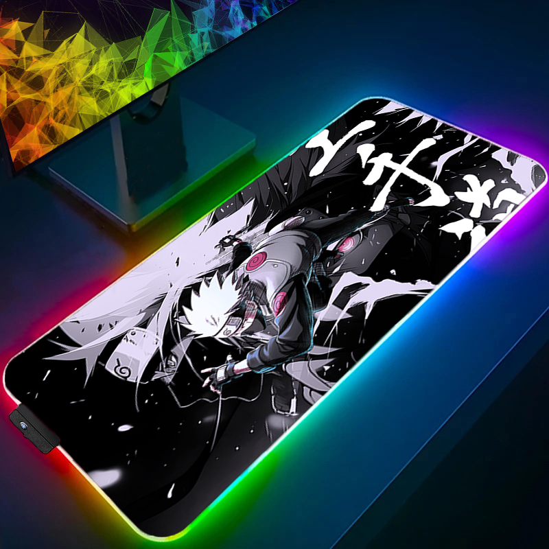 RGB Mouse Pad Naruto Kakashi H - Pc Gaming Naruto review and price