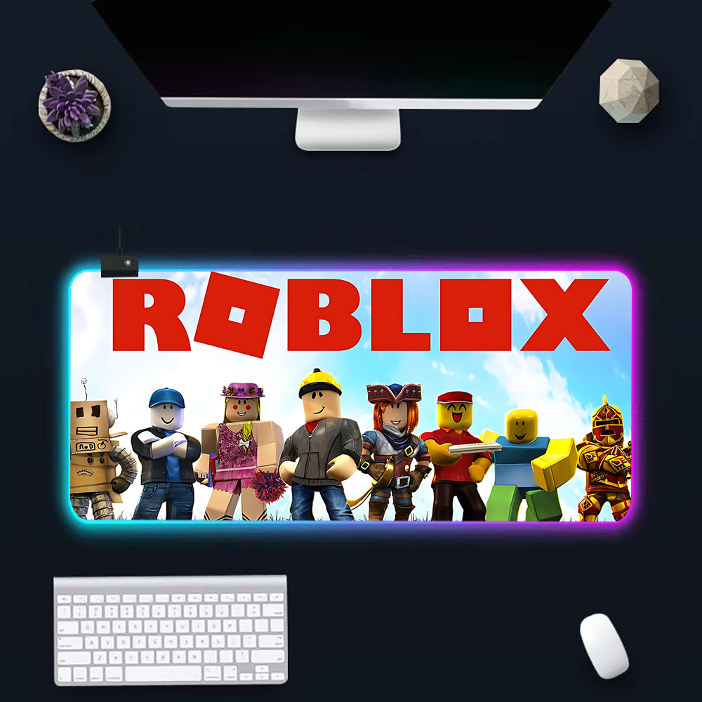 Hot game R-robloxs Cartoon RGB - Rgb Mousepad review and price