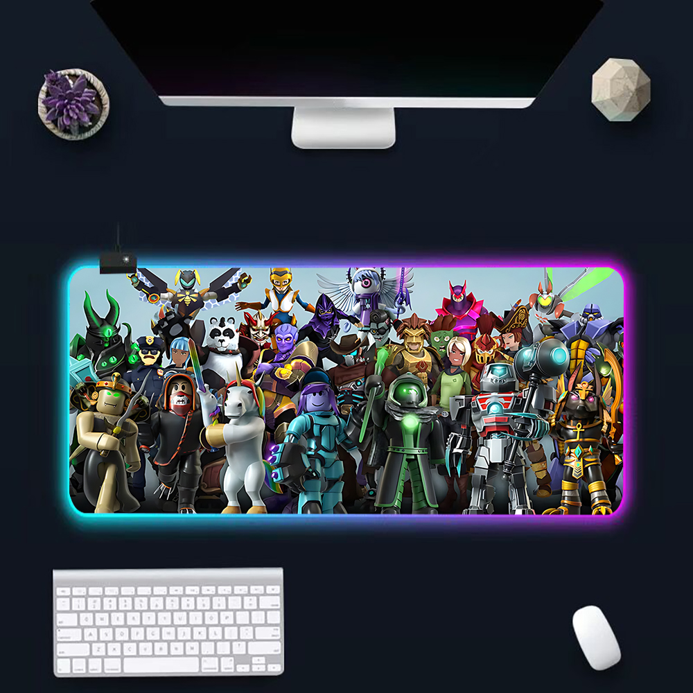 Hot game R-robloxs Cartoon RGB - Rgb Mousepad review and price
