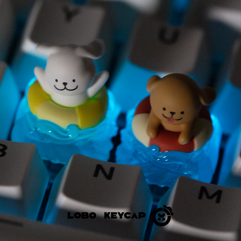 Maltese Peripheral Light-Trans - Custom Keycaps review and price