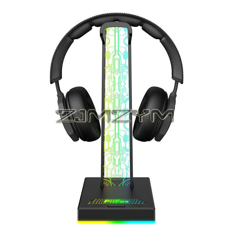 RGB Gaming Headphone Stand Dua - Headset Stand review and price