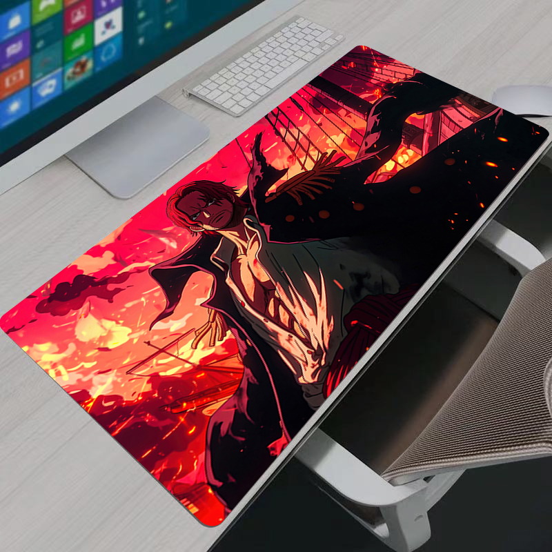 One Piece Shanks Mouse Pad Lar - Pc Gaming Gratis review and price