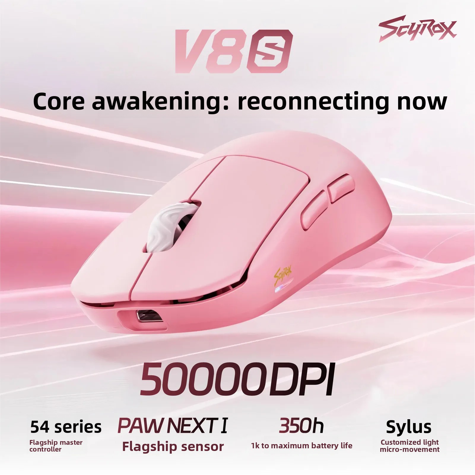 Scyrox V8s V6s Lightweight Wir - Wireless Gaming Mouse review and price