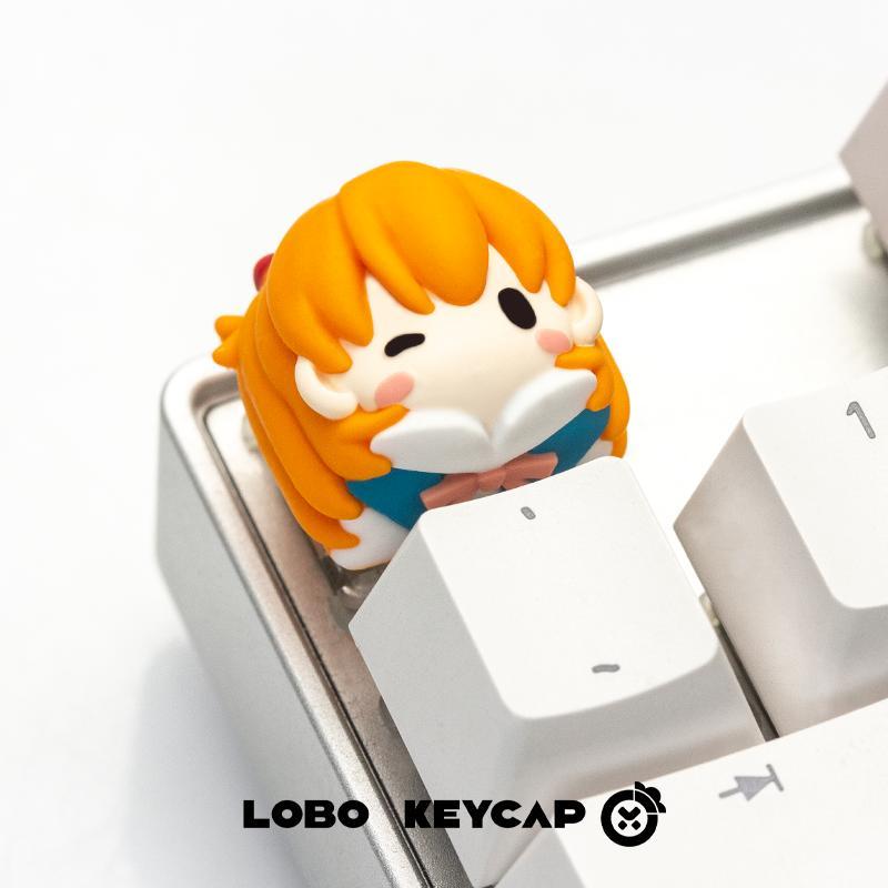 Evangelion Keycap Anime Kawaii - Custom Keycaps review and price