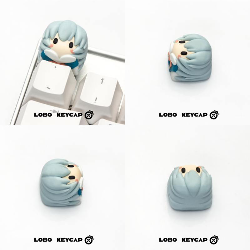 Evangelion Keycap Anime Kawaii - Custom Keycaps review and price
