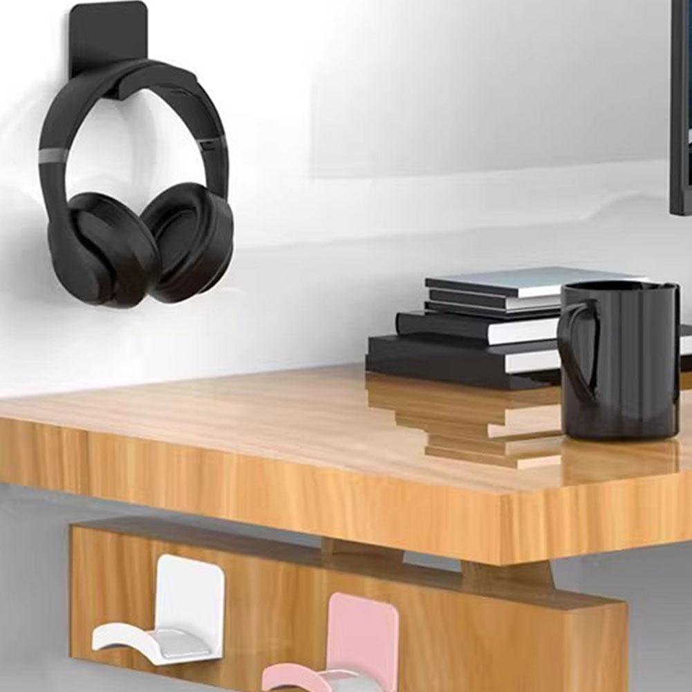 2Pcs Universal Plastic Wall Mo - Headset Stand review and price