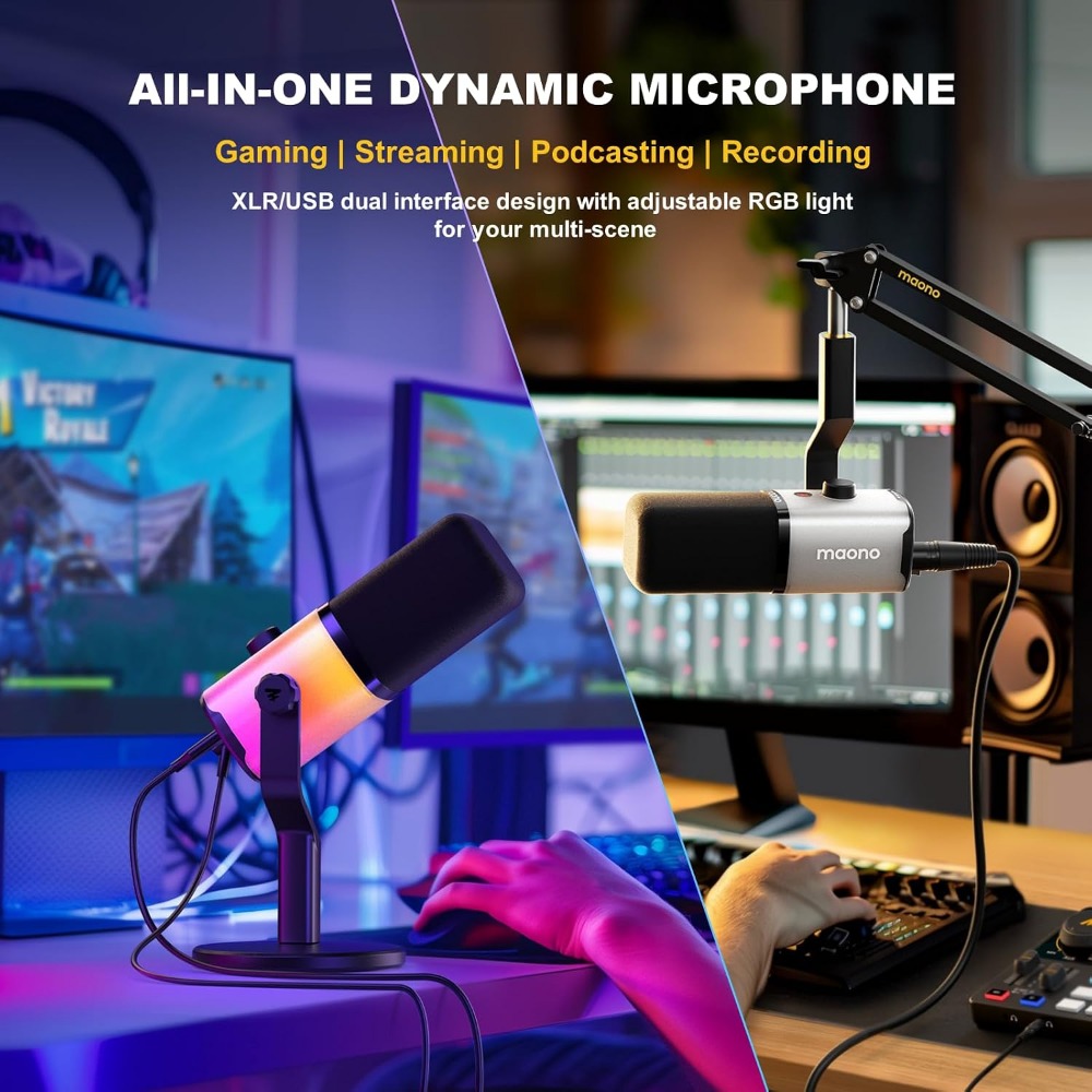 USB/XLR Podcasting Microphone  - Pc Gaming Gaming review and price