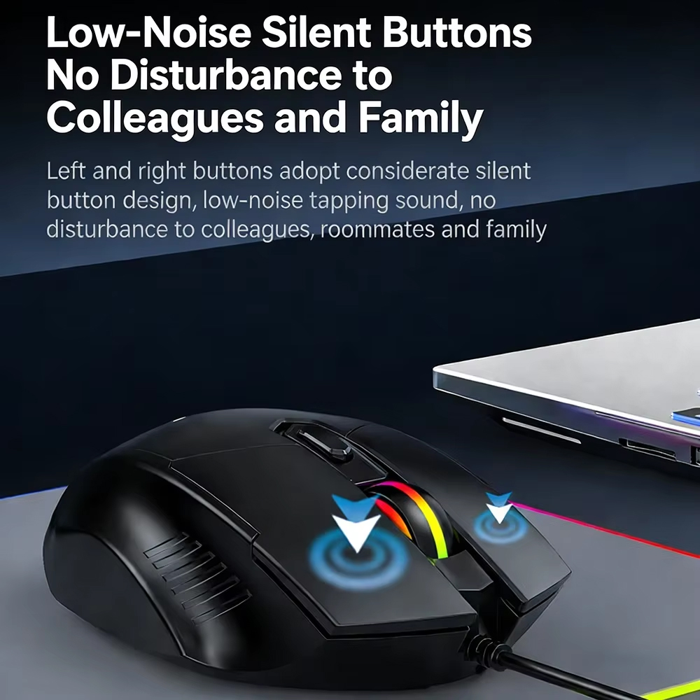 KEBIDUMEI 7200DPI Wired Mouse  - Pc Gaming Gta 6 review and price