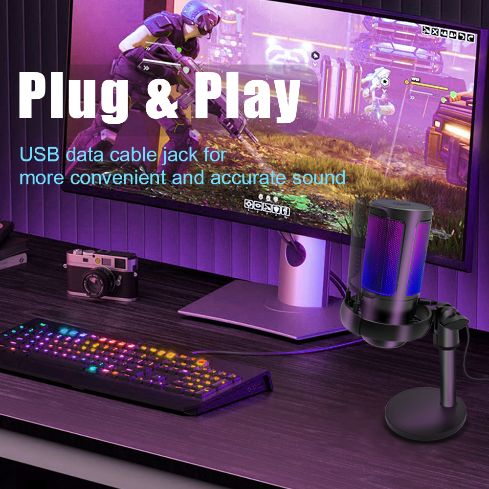 PC gaming condenser microphone - Pc Gaming Gaming review and price