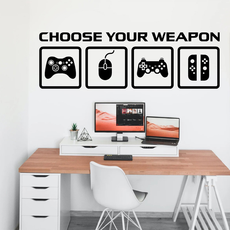 Video Game Decor Wall Decal  C - Pc Gaming Quotes review and price