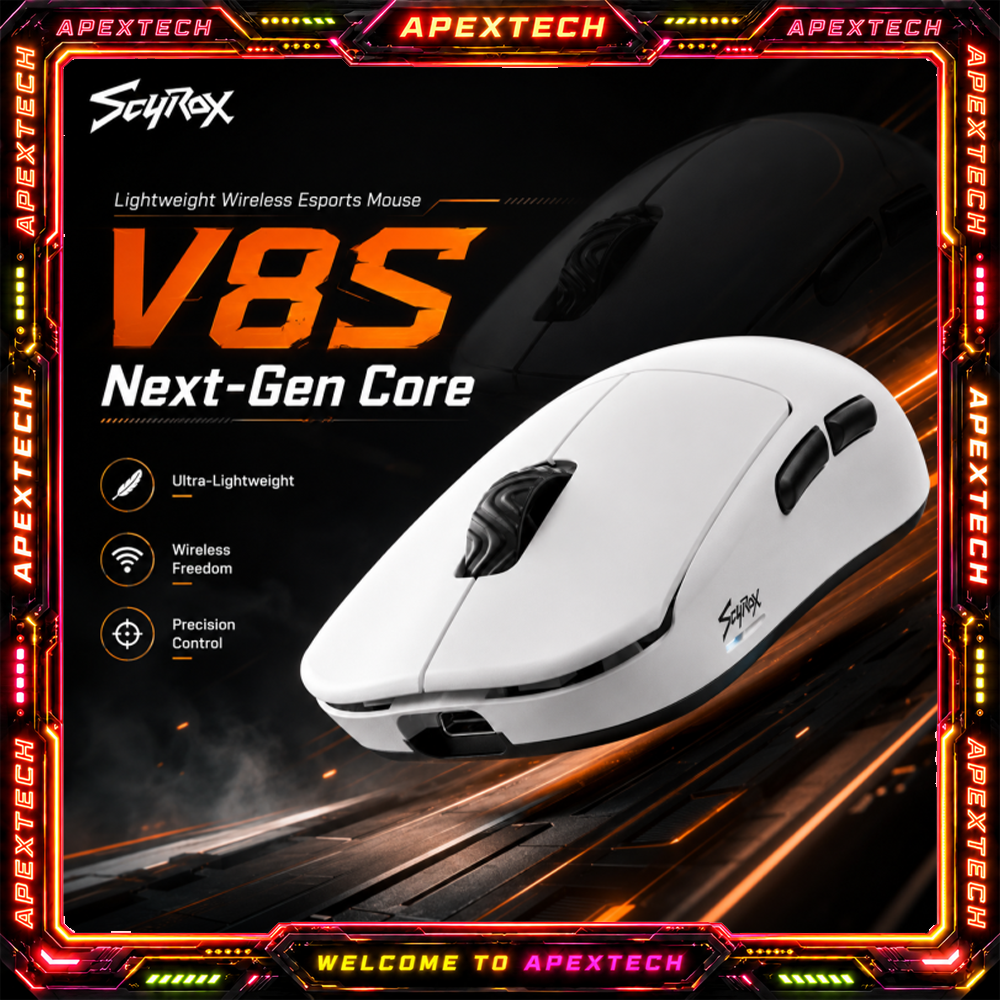 Scyrox V8S 40g Ultra-Light Wir - Wireless Gaming Mouse review and price