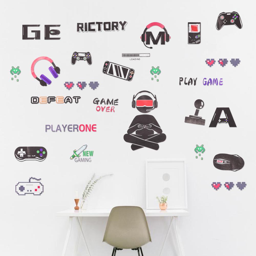 Gamer Vinyl Wall Sticker Game  - Pc Gaming Wallpaper review and price
