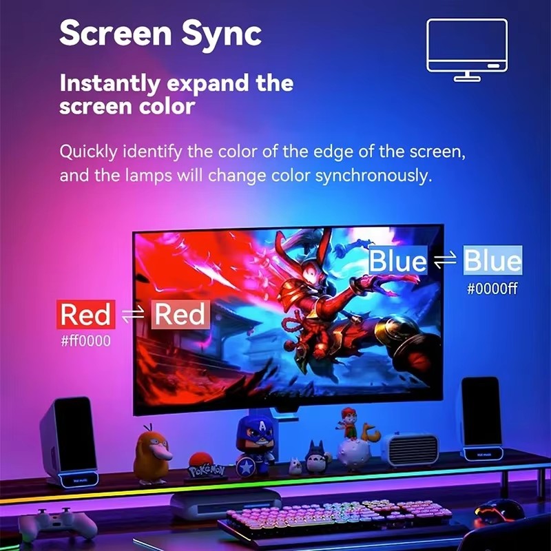 RGB Gaming Lights Strip Monito - Pc Gaming Game review and price