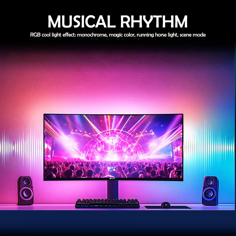 RGB Gaming Lights Strip Monito - Pc Gaming Game review and price