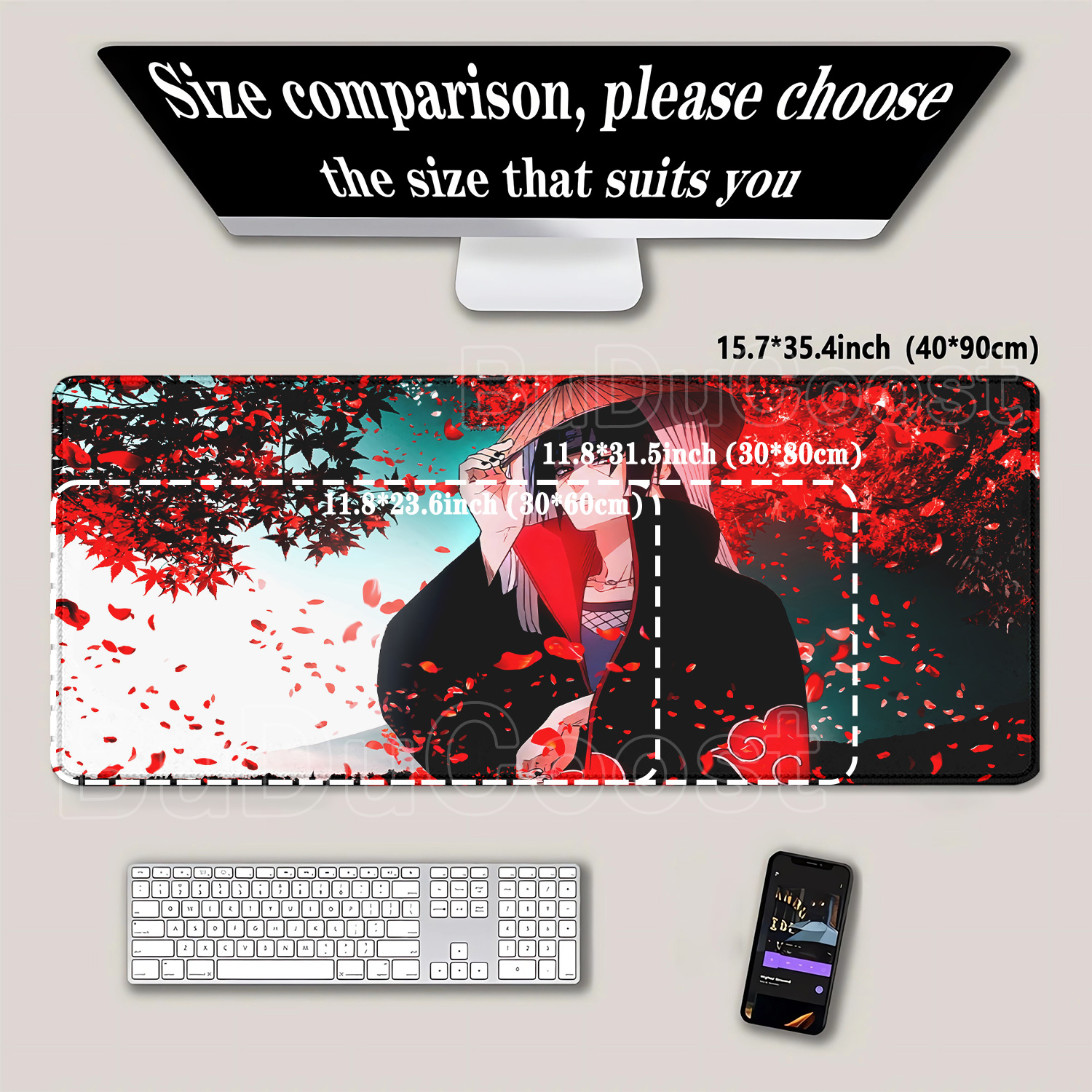 Anime Mouse Pad HD Printing Uc - Pc Gaming Naruto review and price