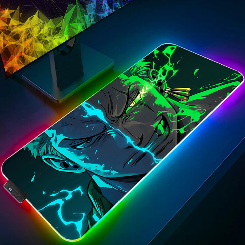 ONE PIECE Zoro Mouse Pad RGB G - Pc Gaming Gratis review and price