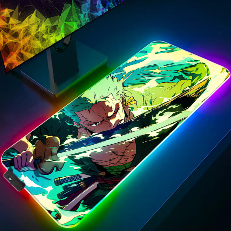 ONE PIECE Zoro Mouse Pad RGB G - Pc Gaming Gratis review and price